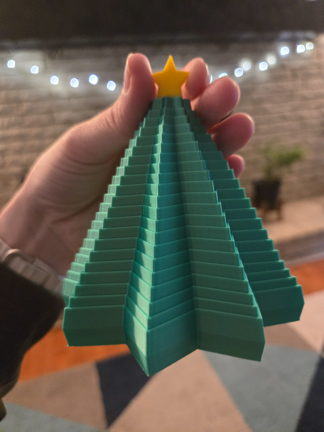 🎄 Árbol de Navidad Articulado 3D | ¡De Estrella a Árbol Mágico! 🌟