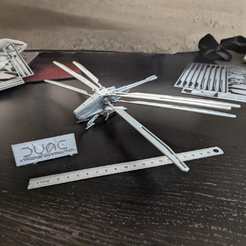 kit para armar con Ornitóptero de la película Dune