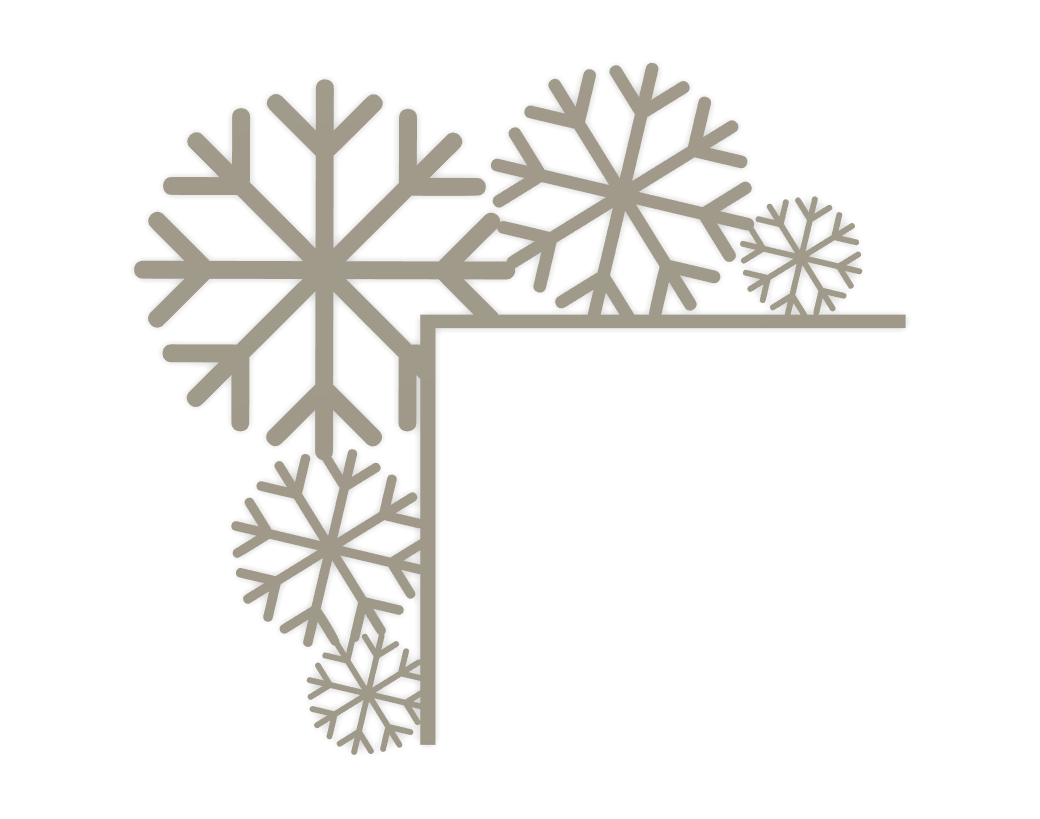 Copos de Nieve 3D para Marcos de Puerta 🌨️🚪