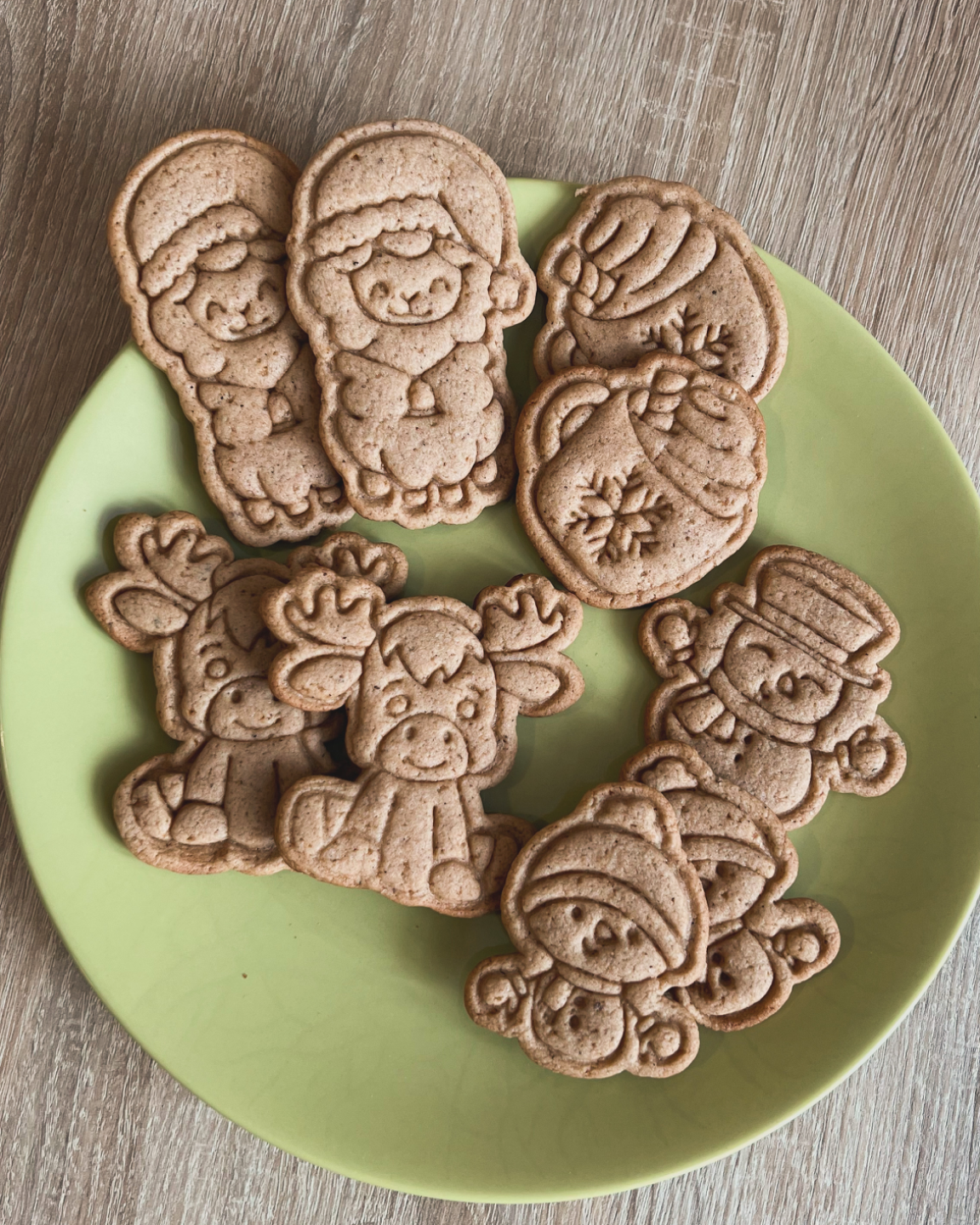 Cortadores de Galletas Navidad 3D con Ojos y Detalles Únicos 👀🎄
