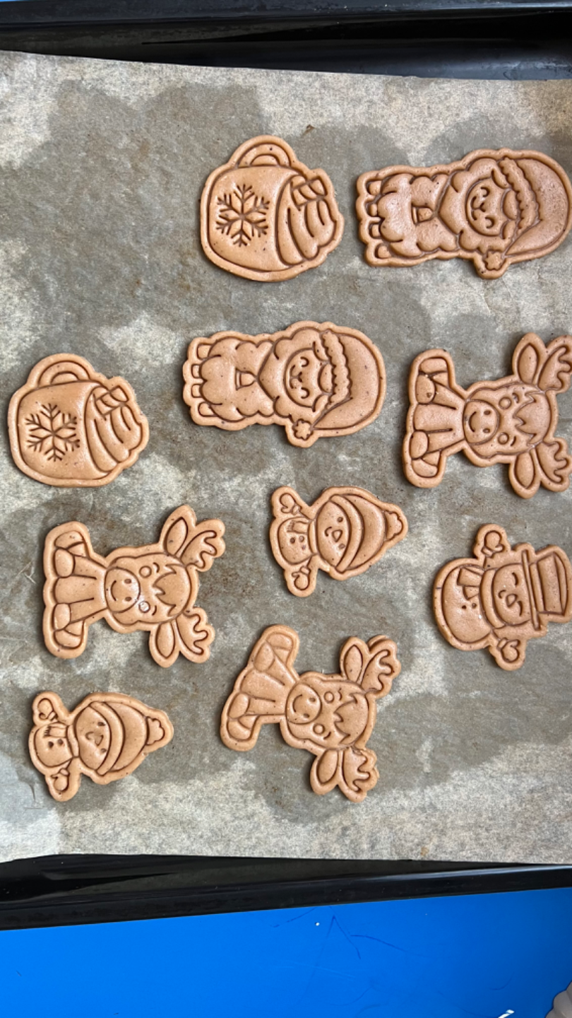 Cortadores de Galletas Navidad 3D con Ojos y Detalles Únicos 👀🎄