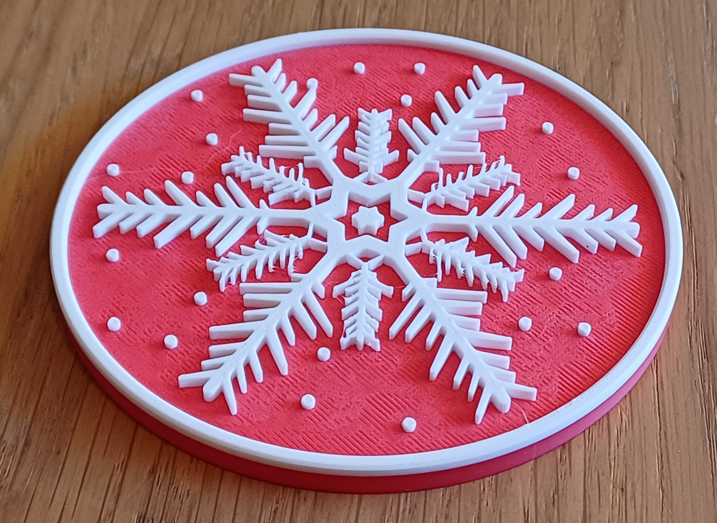 ❄️ Set de Posavasos Navideños 3D | ¡Diseño Copo de Nieve con Soporte! 🎁