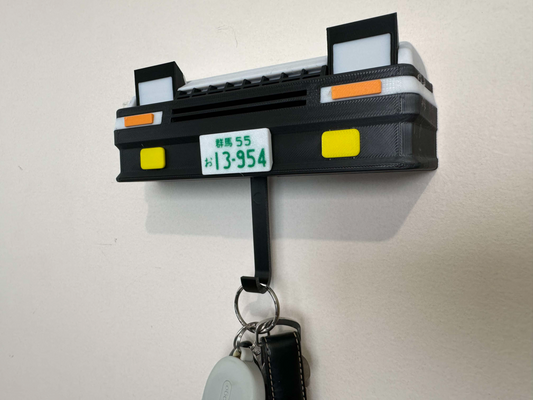 Gancho de pared modelo coche Toyota AE86