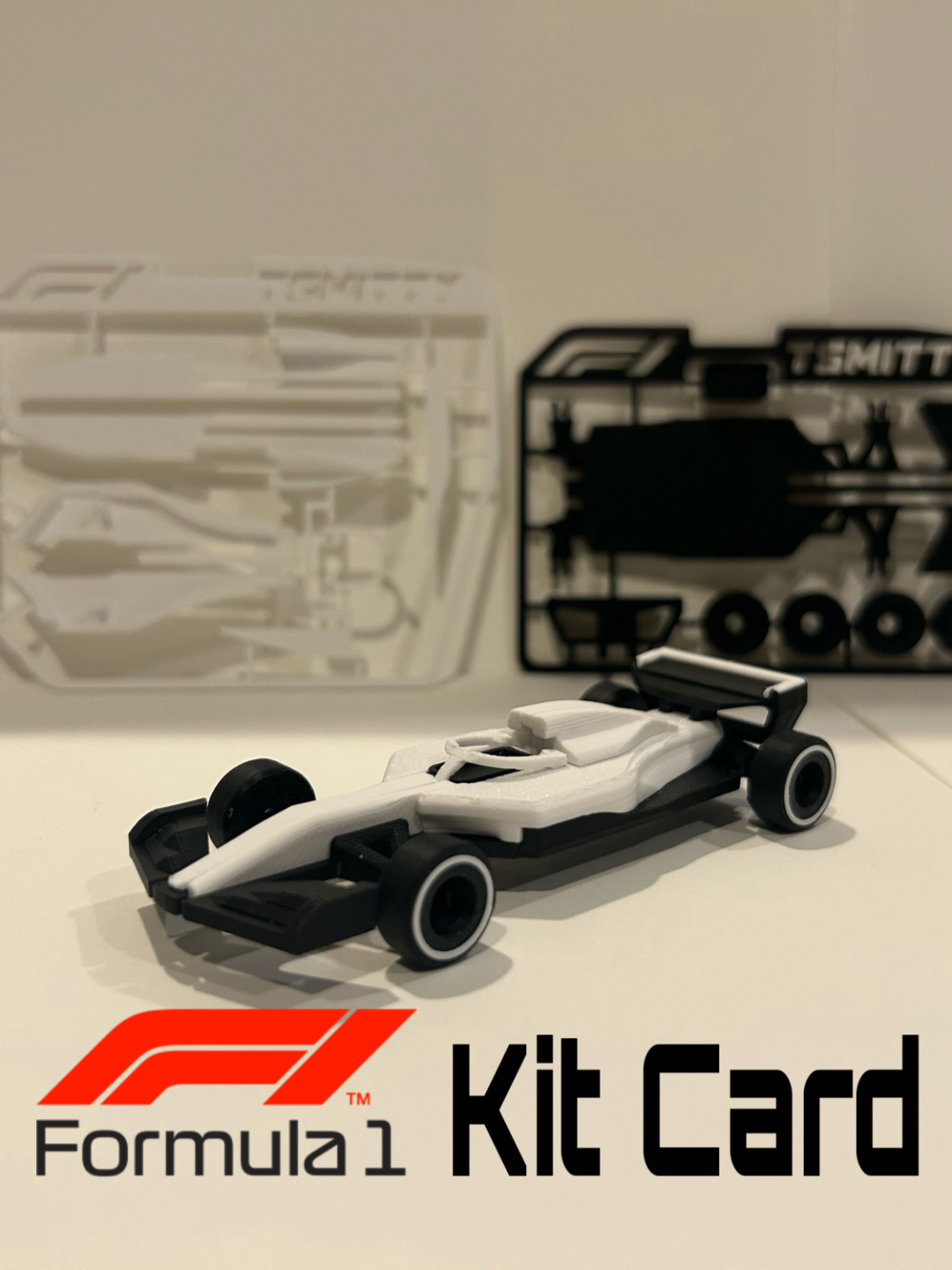 Kit para armar coche de Fórmula 1 a escala