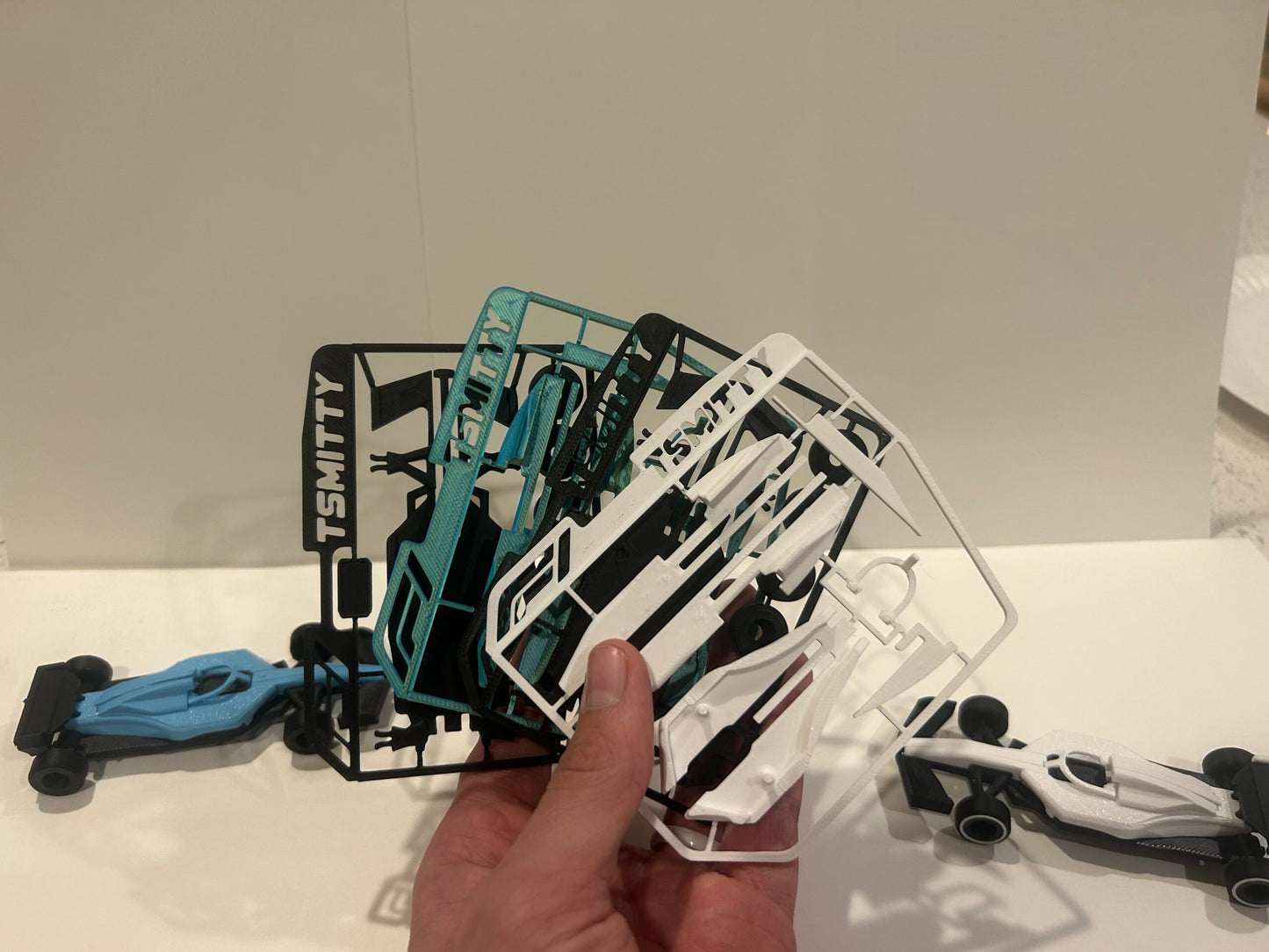 Kit para armar coche de Fórmula 1 a escala