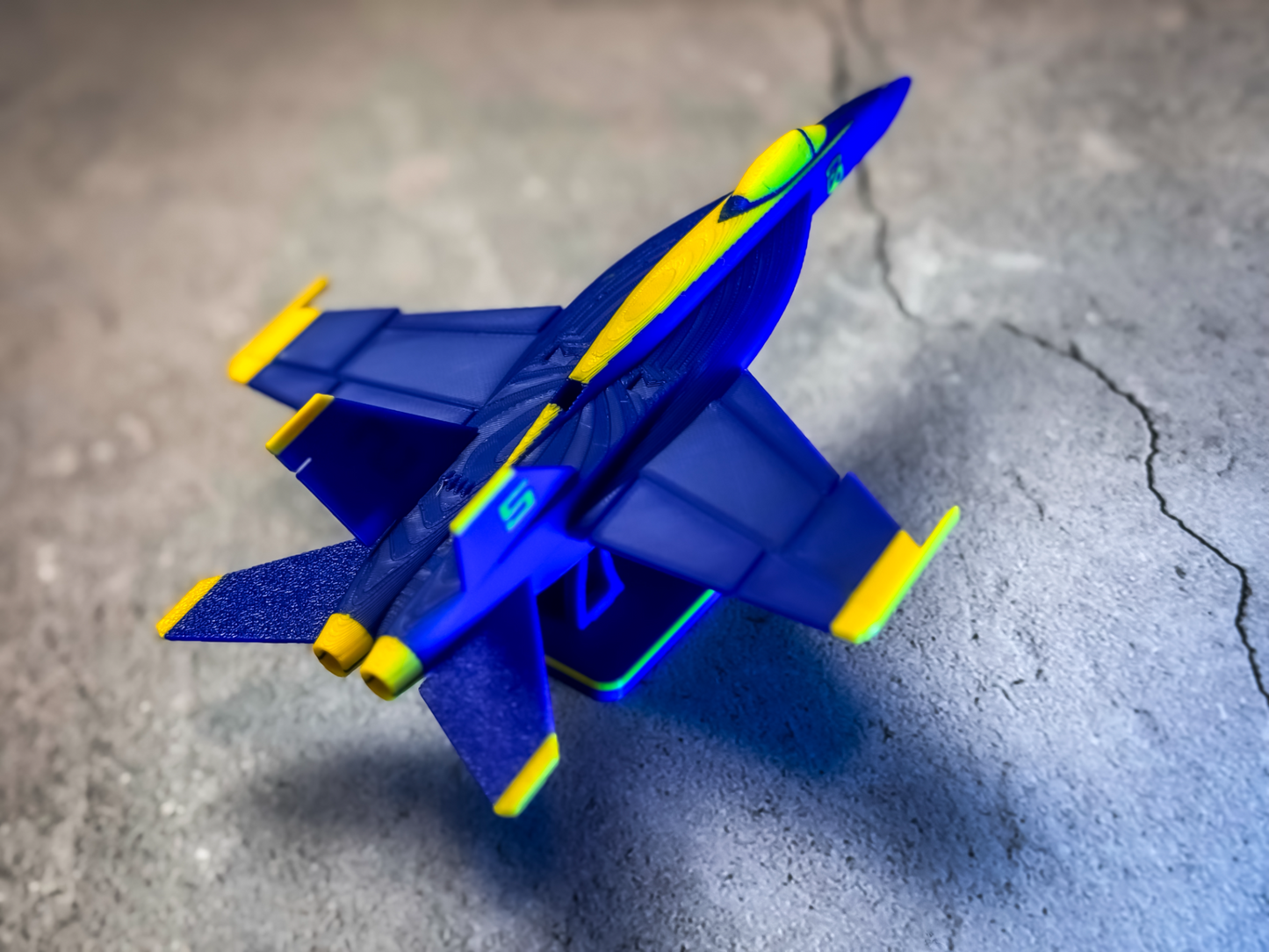 Kit para armar avión de los Blue Angels