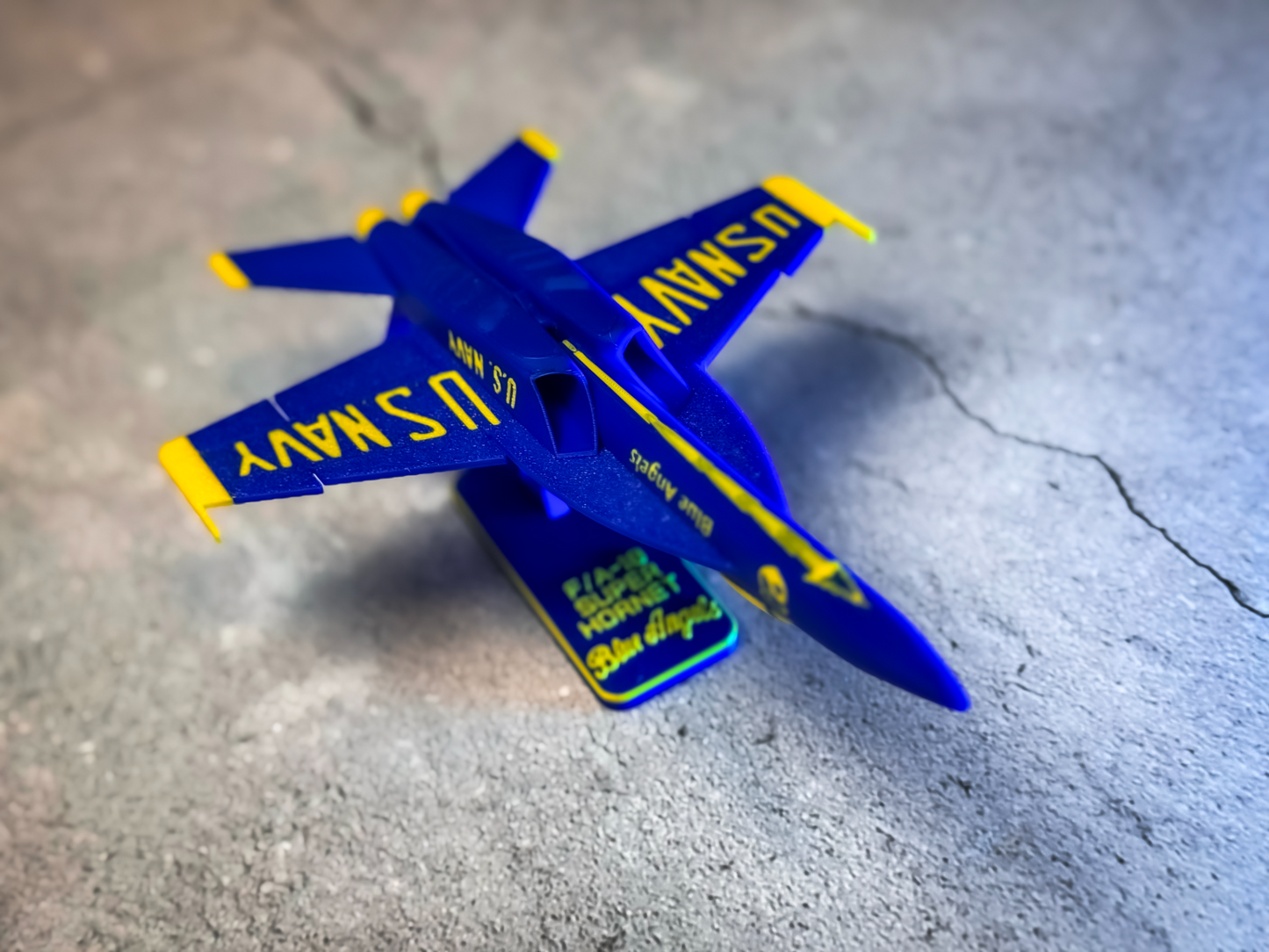 Kit para armar avión de los Blue Angels